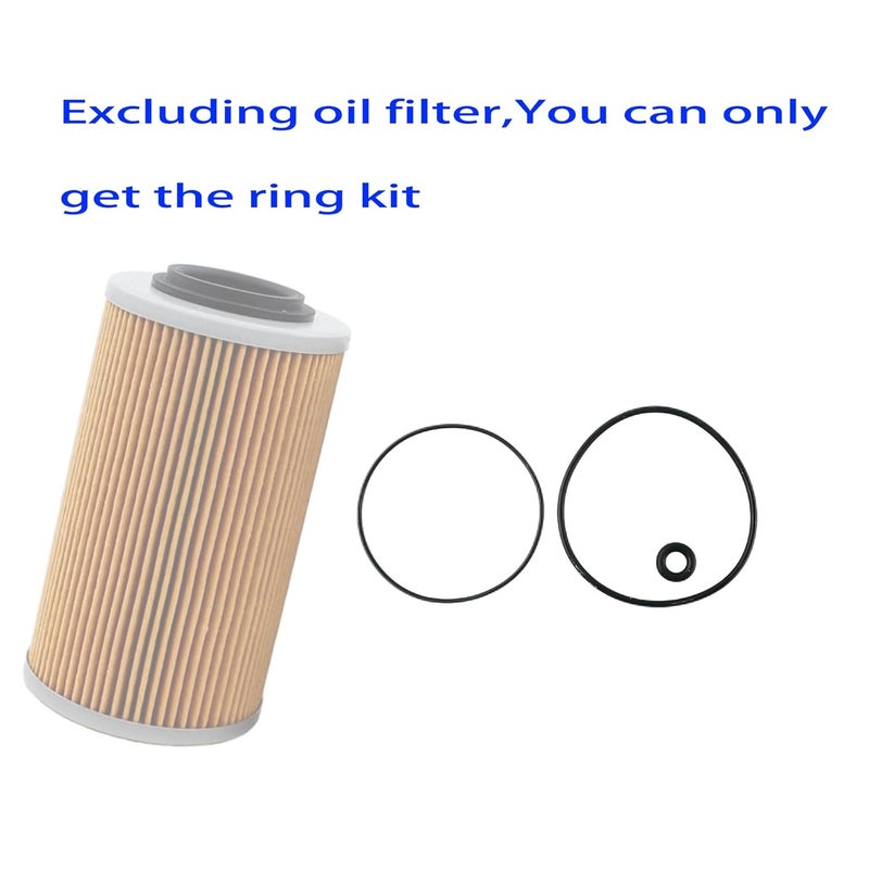 WFCYQ Oil Filter Oring Kit 420230920 420950860 420850500, Compatible with O Ring Kit GTX 4-tec RXT Wake Engines (3 Set) - Image 2